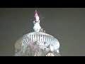 ଲିଙ୍ଗରାଜ ମନ୍ଦିରରେ ଉଠିଲା ମହାଦୀପ maha shivratri mahadeepa lifted atop lingaraj temple in bbsr 🙏🥰