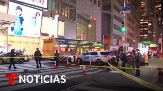 Detienen al migrante venezolano que baleó a un turista en Times Square | Noticias Telemundo