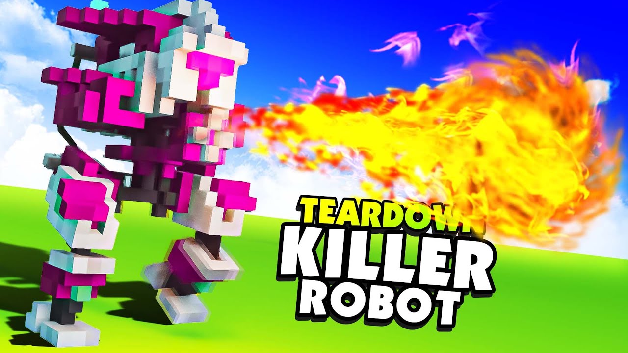 New Destruction Robots Destroy Teardown Teardown Mods Youtube
