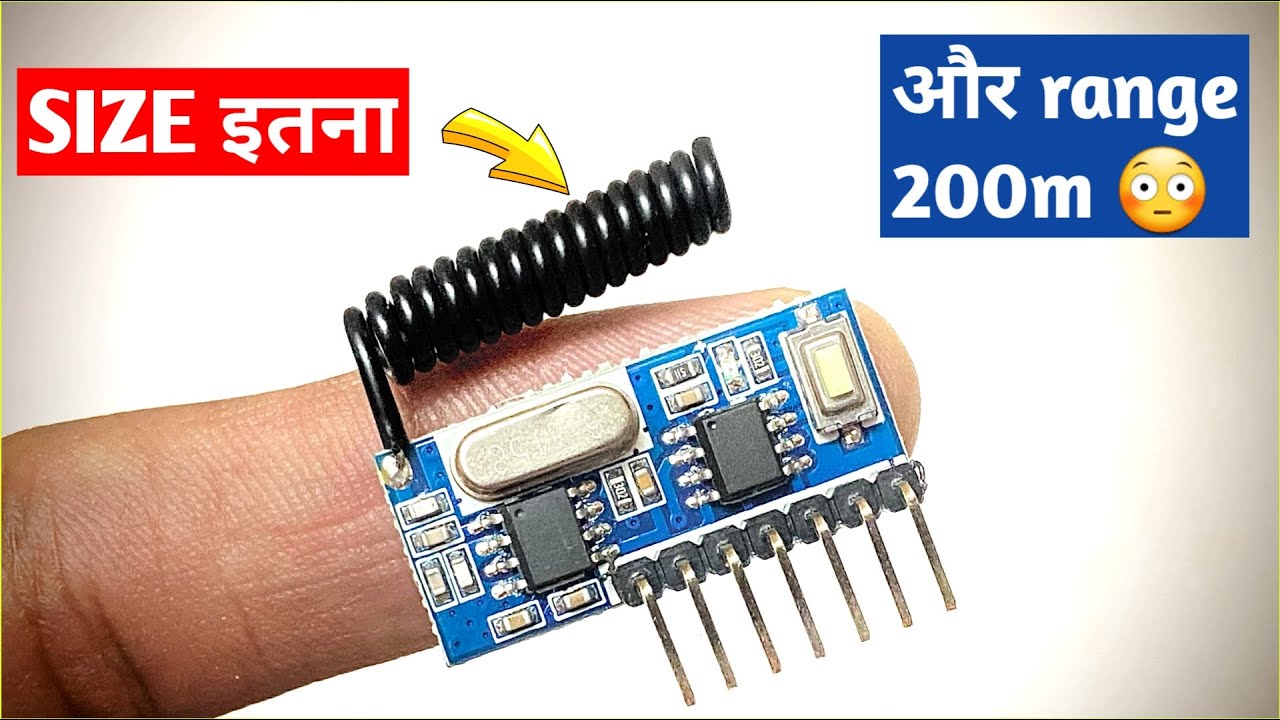 How To Use Wireless Remote Control Switch Diy Universal Remote