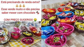 GANHE MUITO DINHEIRO NA PÁSCOA / MESMO NÃO SABENDO MEXER COM CHOCOLATE/ ovo meia banda e ovo bombom💰