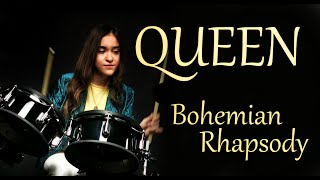 Queen - Bohemian Rhapsody - Drum Cover By Nikoleta - 13 years old