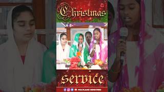 Christmas Service #Christmas #teluguchristiansongs #telugusongs #holylandchurch