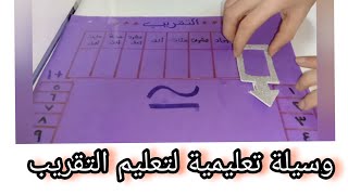 وسيلة تعليمية للتقريب /نشاط يسهل تعليم تقريب الأعداد