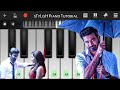 Megham Karukatha Bgm - Thiruchitrambalam | sTyLisH Piano Tutorial