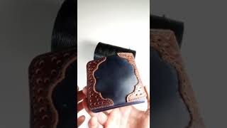 Тонкий гаманець ручної роботи/тонкий кошелек ручной работы/handmade thin wallet