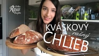 Kváskový ražný chlieb | Domáci a vegánsky recept