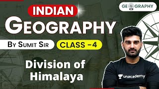 Division of Himalaya | Indian Geography Through Maps | UPSC CSE IAS | Sumit Rathi