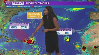Tropical Update: Hurricane Danielle to remain Cat 1