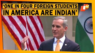 US Ambassador Eric Garcetti Highlights India as Top Source of US Higher Education Students