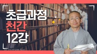 사주명리학 초급과정 천간12강 - 적천수천간론: 경금