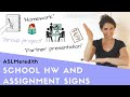 Learn ASL: School Assignment Signs for Beginners