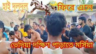 হাই দুলদুল ফিরে এলে দুলদুল কাঁদে হাসান হোসেন জন্য / ভেদিয়া দক্ষিণ পাড়াতে মর্সিয়া ( Morsiya2020 )