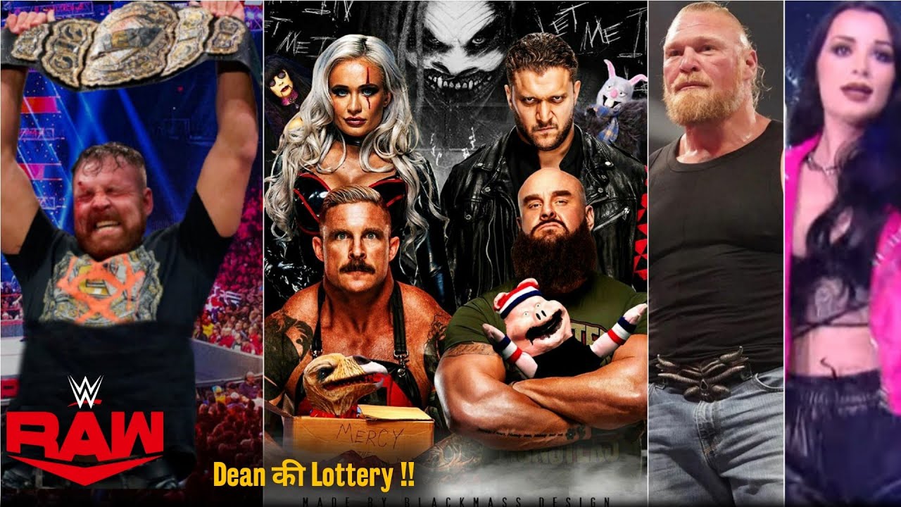 Dean Ambrose 3x Champion Finally .. Paige Returns !! New Wyatt.. Brock ...