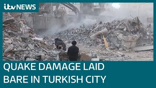 Pain is plentiful in Antakya: Turkish city bears the scars of deadly earthquake | ITV News