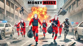 PARKOUR VS MONEY HEIST: Bad guys infiltrate the police station to help Boss escape | Epic POV