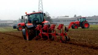 Kubota M135GX + quadrivomere Vogel Noot - Tractorum.it