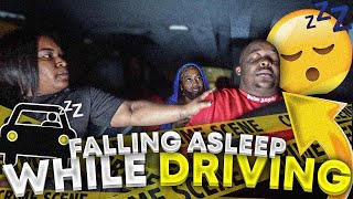 Falling Asleep While Driving Prank On Family !!!