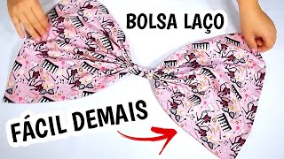 A BOLSA MAIS FÁCIL DO MUNDO| 🎀 BOLSA LAÇO | SHOW DE ARTESANATO