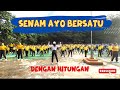 Senam Ayo Bersatu bersama murid dan guru Sekolah Ananda Bagan Batu