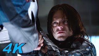 Steve Rogers vs Bucky Barnes Fight Scene | Captain America: The Winter Soldier (2014) Movie Clip