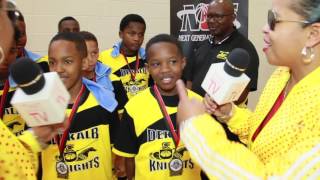 TwinSportsTV: interview with Dekalb Knights Basketball Team