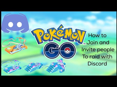 HOST and JOIN raids using discord in Pokemon go