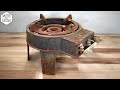 'HOT WOK' Stove Restoration | Found in the Junkyard