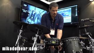 NAMM15 Russ miller talks us through the new KHS NFUZD electronic kit