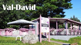 Val-David Village in the Laurentian Mountains - ROAD TRIP AND PLACES TO SEE IN QUEBEC