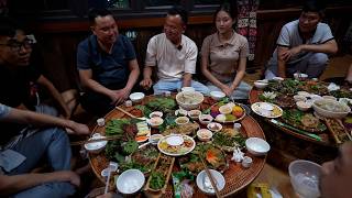 Cô Nhò Ung Thư ( T 10 )| Lên bản bắt cá mời anh em A Tủa Mẩy Linh tại Nhà Sàn Gái Bản