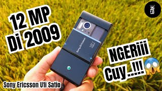 SONY ERICSSON SATIO || Hape Jadul Dengan Kamera Terbaik Di Masa-Nya