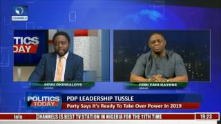 Politics Today: PDP Says It's Ready To Take Over Power In 2019