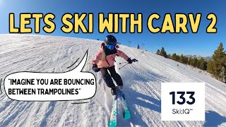 What skiing with Carv 2 is really like...