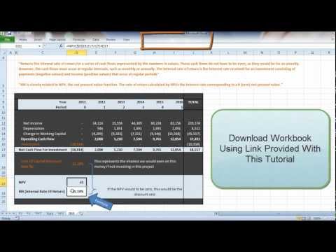 What Is IRR? - Excel Tutorial What Is IRR? - Excel Tutorial