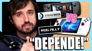 QUAL O MELHOR? - Steam Deck ou ROG Ally