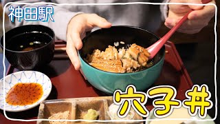 神田駅で食べた穴子丼がめちゃくちゃコスパ良かった