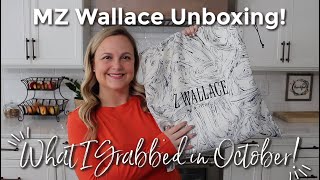 MZ WALLACE | Unboxing My October Order! NEW Woven Crossbody \u0026 Small Crosby Sling! | GatorMOM