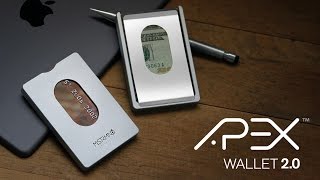 Apex Wallet 2.0  - All-Metal, RFID-Proof, Slim Wallet!