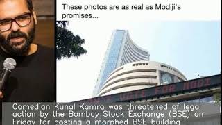 Kunal Kamra posts morphed BSE pic to mock PM, BSE threatens to sue