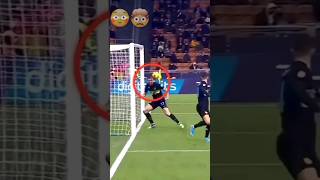 Impossible [ Save ] 😳 save goal #football #save goal #shorts