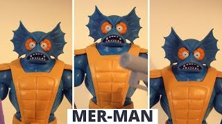 Filmation Mer-Man He-Man And The Masters Of The Universe Figure Video Review \u0026 Unboxing