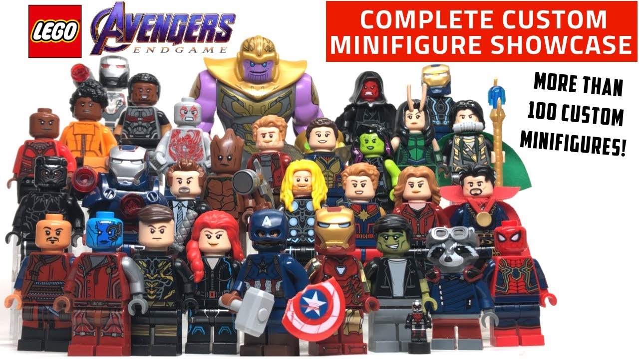 LEGO Avengers: ENDGAME Custom Minifigure Collection (Every Single ...