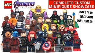 LEGO Avengers: ENDGAME Custom Minifigure Collection (Every Single Character from the Movie!)