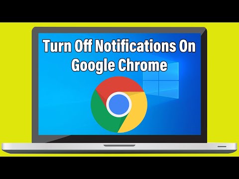 How To Turn Off Notifications On Google Chrome 2022 | Disable, Stop Website Notification In Chrome