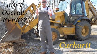 Carhartt Rugged Flex Rigby overalls, I'll never buy duck bibs or anything else again, review!!