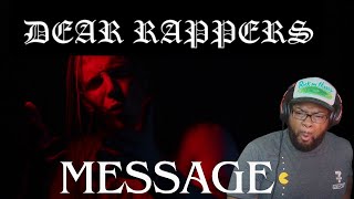 Message!!! Tom MacDonald - "Dear Rappers" (reaction) Ps sorry for the rant