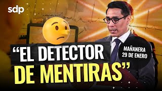 DETECTOR DE MENTIRAS🤥de la semana✖️I Conferencia MAÑANERA de SHEINBAUM miércoles 29 de enero 2025