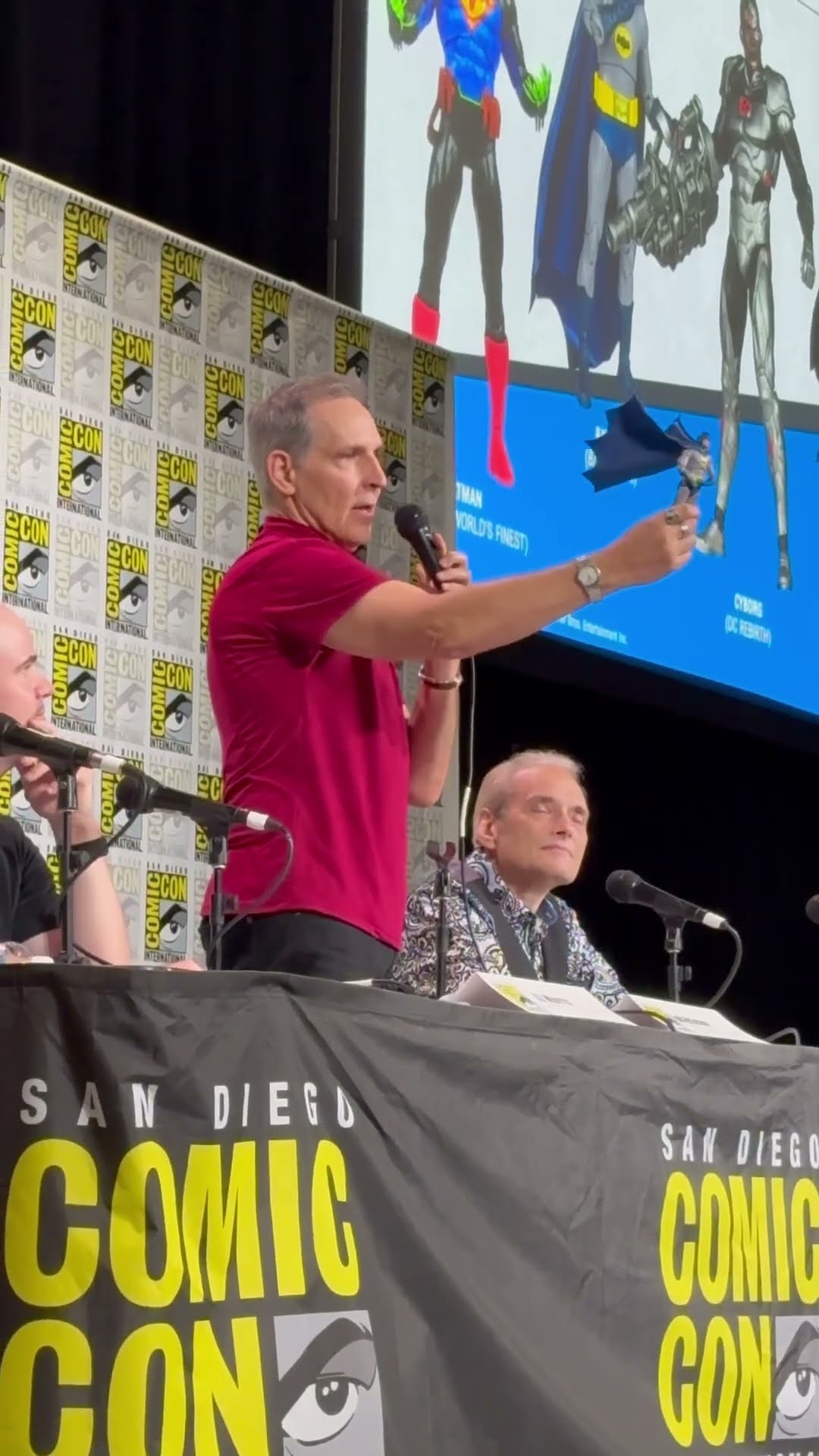 Todd McFarlane Talks Wired Capes At Comic Con! - YouTube