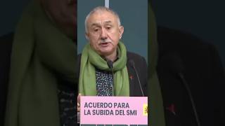 Pepe Álvarez (UGT) se muestra “radicalmente contrario” a las bajadas de impuestos #españa #actual